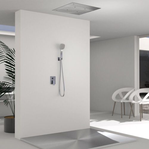 Верхний душ Clever NIAGARA 61468 50х50 хром - фото 2