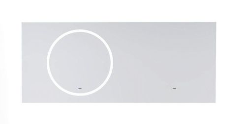 Зеркало с подсветкой Jorno MODULARE Mdlr.02.120/W/JR 120х50 подвесное