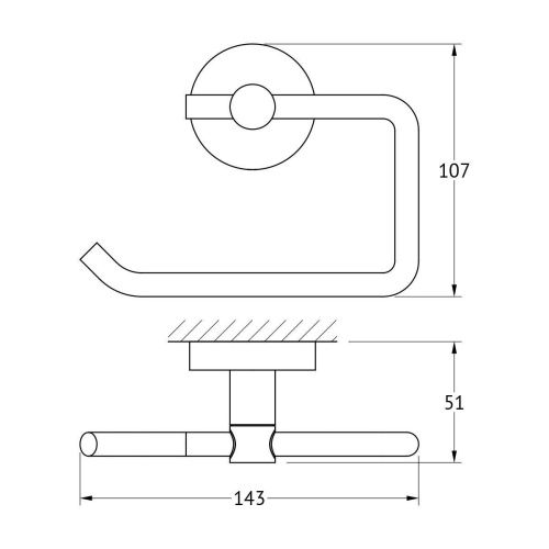Бумагодержатель Artwelle Harmonie HAR 047 - фото 2