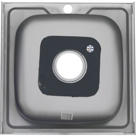 Кухонная мойка Melana 98 50х50 цвет хром