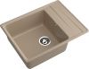 Кухонная мойка Granfest Level LV-660L песочный 65х50 цвет бежевый поверхность матовая