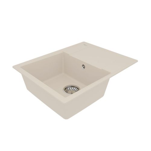 Кухонная мойка LeMark Imandra 640 9910024 65х50 цвет бежевый поверхность матовая - фото 2