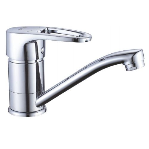 Смеситель для кухни Cron CN4565 на мойку хром - фото 2