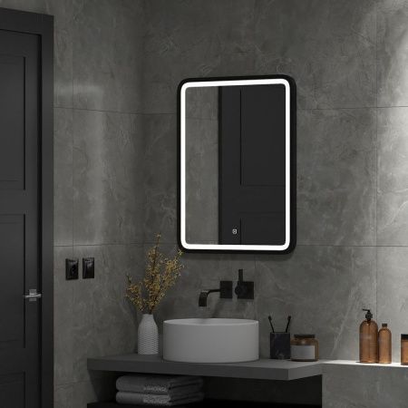 Зеркало Continent Enjoy Black ЗЛП1100 60х80 подвесное