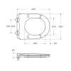 Крышка сиденье для унитаза BelBagno  BB902SC