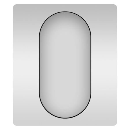 Зеркало Wellsee 7 Rays' Spectrum 172201460 60х100 подвесное