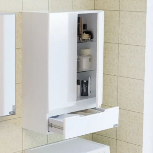 Шкаф СанТа Лондон 424004 60х90 подвесной цвет белый - фото 2