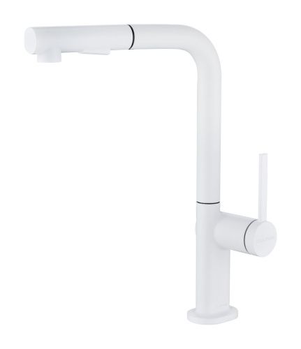 Смеситель для кухни Paulmark NEO Ne214419-WH на мойку белый