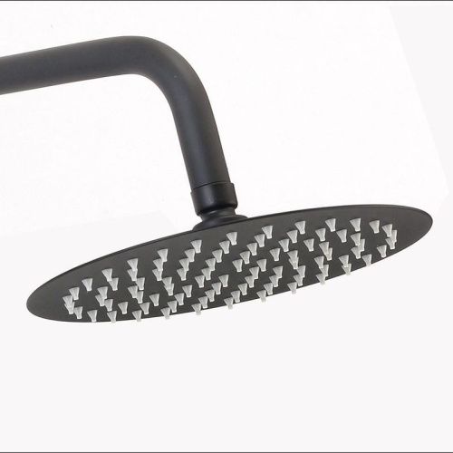 Душевая стойка D-Lin D10A20 настенная цвет черный - фото 5