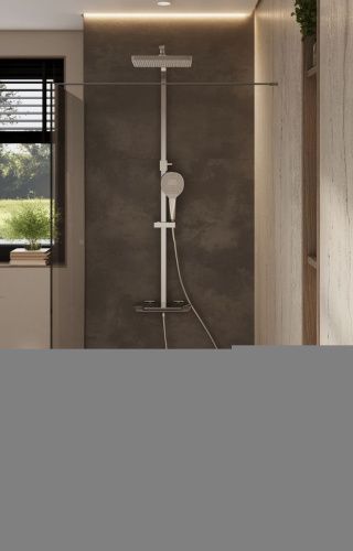 Душевой поддон из искусственного камня Allen Brau Infinity 8.21006-PGM 160х80 серый без каркаса - фото 5