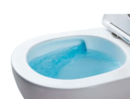 Унитаз подвесной Aquatek ЕВРОПА AQ1900T-00 белый с сиденьем микролифт безободковый смыв торнадо - фото 4