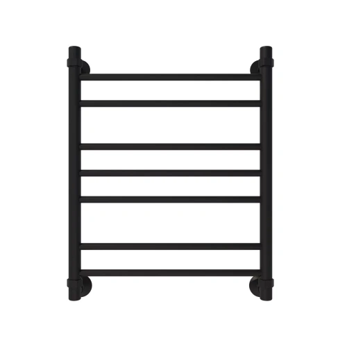 Полотенцесушитель водяной Veconi Voga V6050B 50х60 черный - фото 2