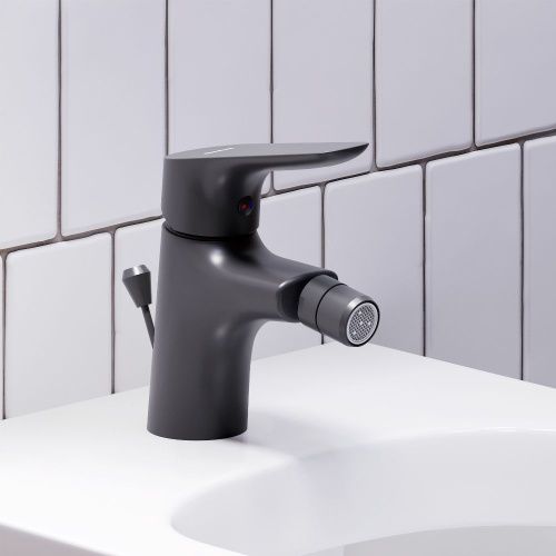 Смеситель Damixa Jupiter 770240300 на биде черный - фото 4