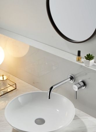 Смеситель для раковины Arrow AG4201 встраиваемый в стену хром