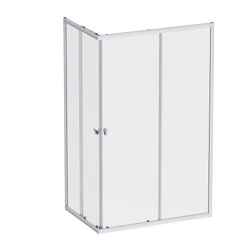 Душевой уголок Am.Pm Sunny W87G-403-12080-MT 120х80 стекло прозрачное профиль хром без поддона - фото 2