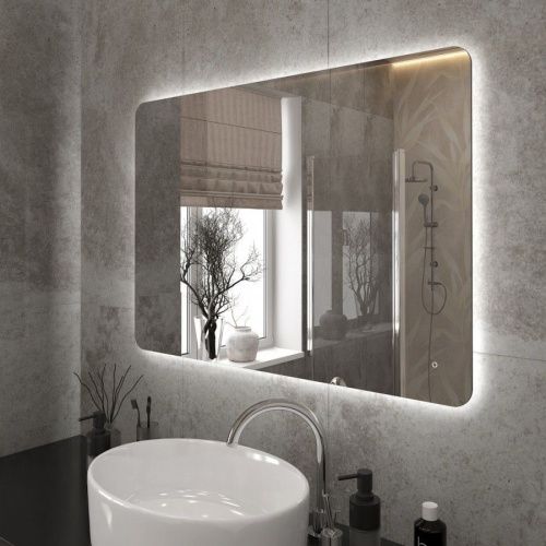 Зеркало с подсветкой Maretti Florenza FL1410070P16EL 100х70 подвесное - фото 4