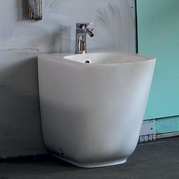 Биде напольное Kerasan Tribeca 512030 цвет белый