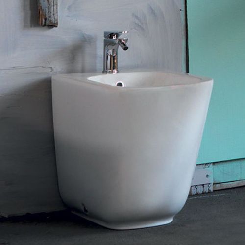 Биде напольное Kerasan Tribeca 512030 цвет белый