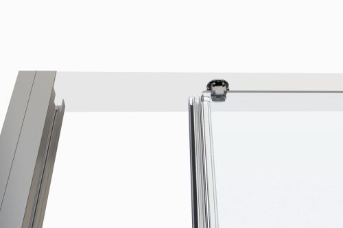 Душевая дверь Allen Brau Fantasy 3.11010.00 160х200 стекло прозрачное профиль хром - фото 4