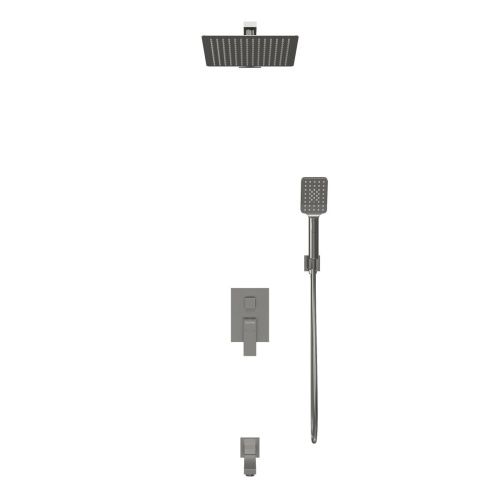 Душевая система Grossman Style 501.K35.05.420 встраиваемая в стену цвет черный - фото 2