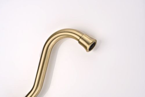 Смеситель для кухни Paulmark RETRO Re213226-BR на мойку бронза - фото 5