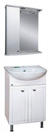 Тумба под раковину Misty Уют Э-Уют01045-01Пр 40х30 напольная цвет белый