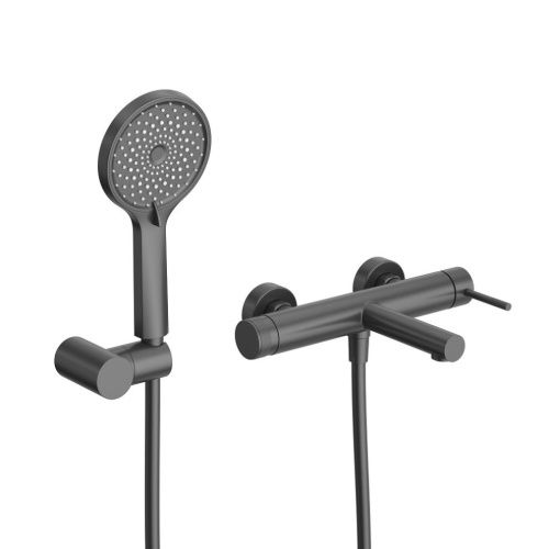 Смеситель Cezares RELAX RELAX-VD-NOP настенный черный - фото 2