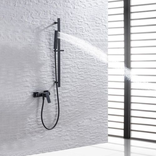 Смеситель для душа Allen Brau Infinity 5.21010-31 настенный черный - фото 4