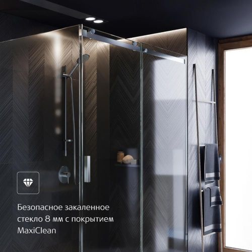 Душевая дверь Roca AREA 7.MP05.R.601.2M 160х200 стекло прозрачное профиль хром - фото 2