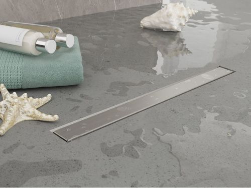 Душевой лоток Plumberia Selection PST IN-TILE PST60MT 60х5 нержавеющая сталь - фото 5