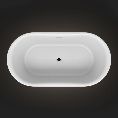 Ванна акриловая Wellsee Chic Riviera 236806000 180х85 отдельностоящая овальная с ножками - фото 4