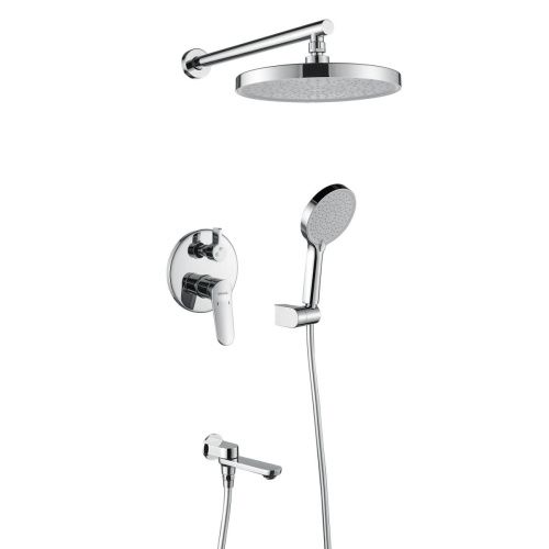 Душевая система Shevanik S4335 встраиваемая в стену цвет хром - фото 2