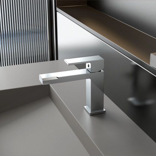 Смеситель BELZ B10613 на раковину хром - фото 3