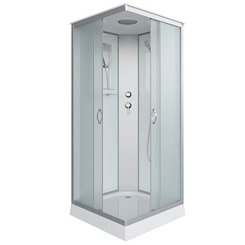 Душевая кабина Niagara Classic 11011423 90х90 квадратная с крышей ориентация универсальная