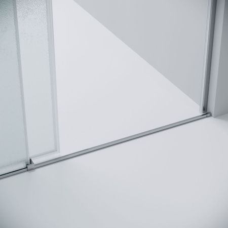 Душевая дверь Grossman Galaxy 100.K33.01.120.10.02 120х195 стекло текстурное профиль хром