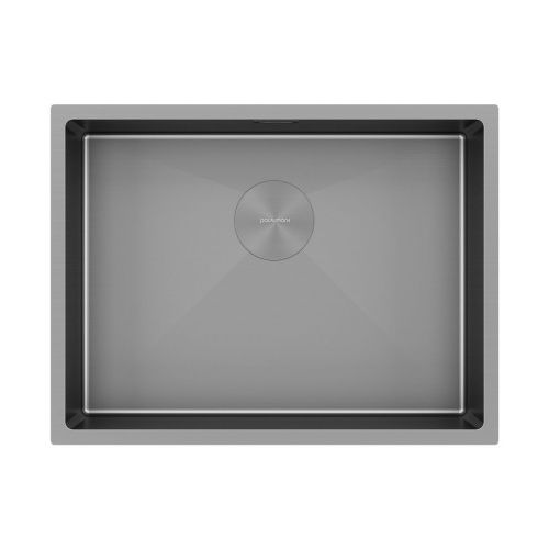 Кухонная мойка Paulmark NEXT 58 UNI PM215844-MG 60х45 цвет серый поверхность матовая