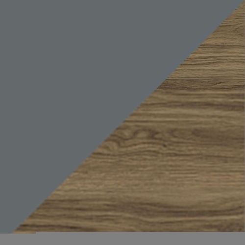 Зеркало-шкаф Comforty Кемер 00-00014147CF 80х80 подвесной цвет серый/черный - фото 3