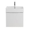 Тумба под раковину Cezares PREMIUM 55431 50х40 подвесная цвет белый
