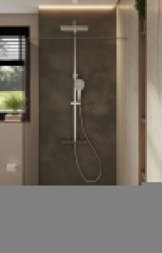 Душевой поддон из искусственного камня Allen Brau Infinity 8.21002-AM 120х80 черный без каркаса - фото 5