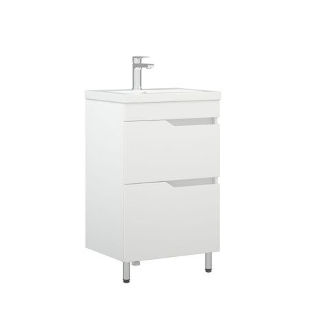 Тумба под раковину Corozo Теона SD-00001511 50х40 напольная цвет белый