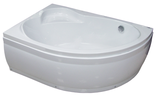 Ванна акриловая Royal Bath ALPINE RB819103L 140х95 пристенная асимметричная без каркаса - фото 3