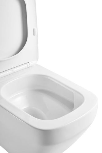 Унитаз подвесной Vincea Edge VT1-38T белый с сиденьем микролифт безободковый смыв торнадо - фото 5