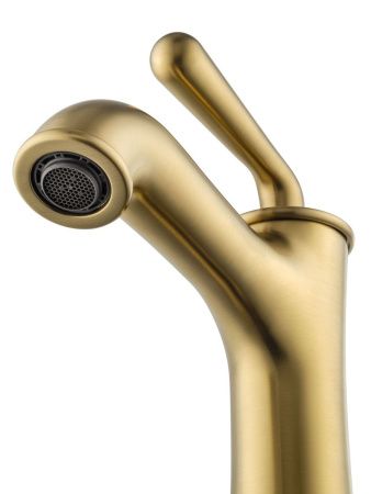 Смеситель Wonzon & Woghand Steam WW-88139008-BG на раковину золото