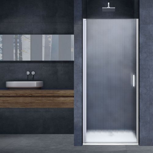 Душевая дверь Vincea Alpha VDP-3AL650MT 65х195 стекло текстурное профиль хром