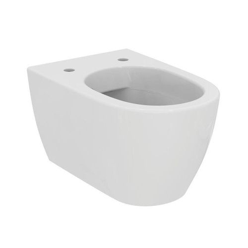 Унитаз подвесной Ideal Standard I.life O T568001 белый с сиденьем микролифт безободковый смыв торнадо - фото 2