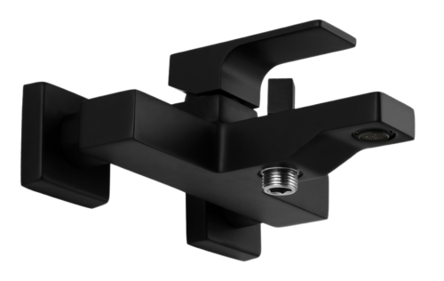 Смеситель для ванны Remer Absolute AU05NO настенный черный - фото 3