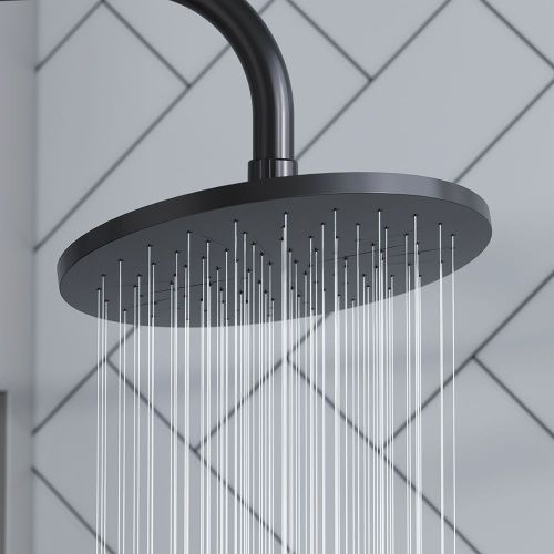 Душевая стойка Damixa Jupiter 977770300 настенная цвет черный - фото 5