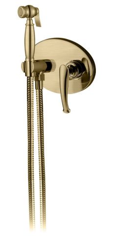 Гигиенический душ со смесителем AltroBagno Beatrice AltroBagnoBeatrice060111Br бронза - фото 2