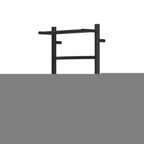 Полотенцесушитель электрический Point Афина PN04846PB 45х60 черный - фото 3