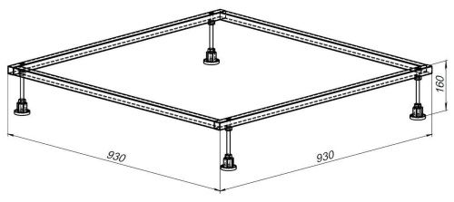 Каркас для поддона Allen Brau 8.00002 - фото 3